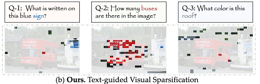 SparseVLM: Language-only