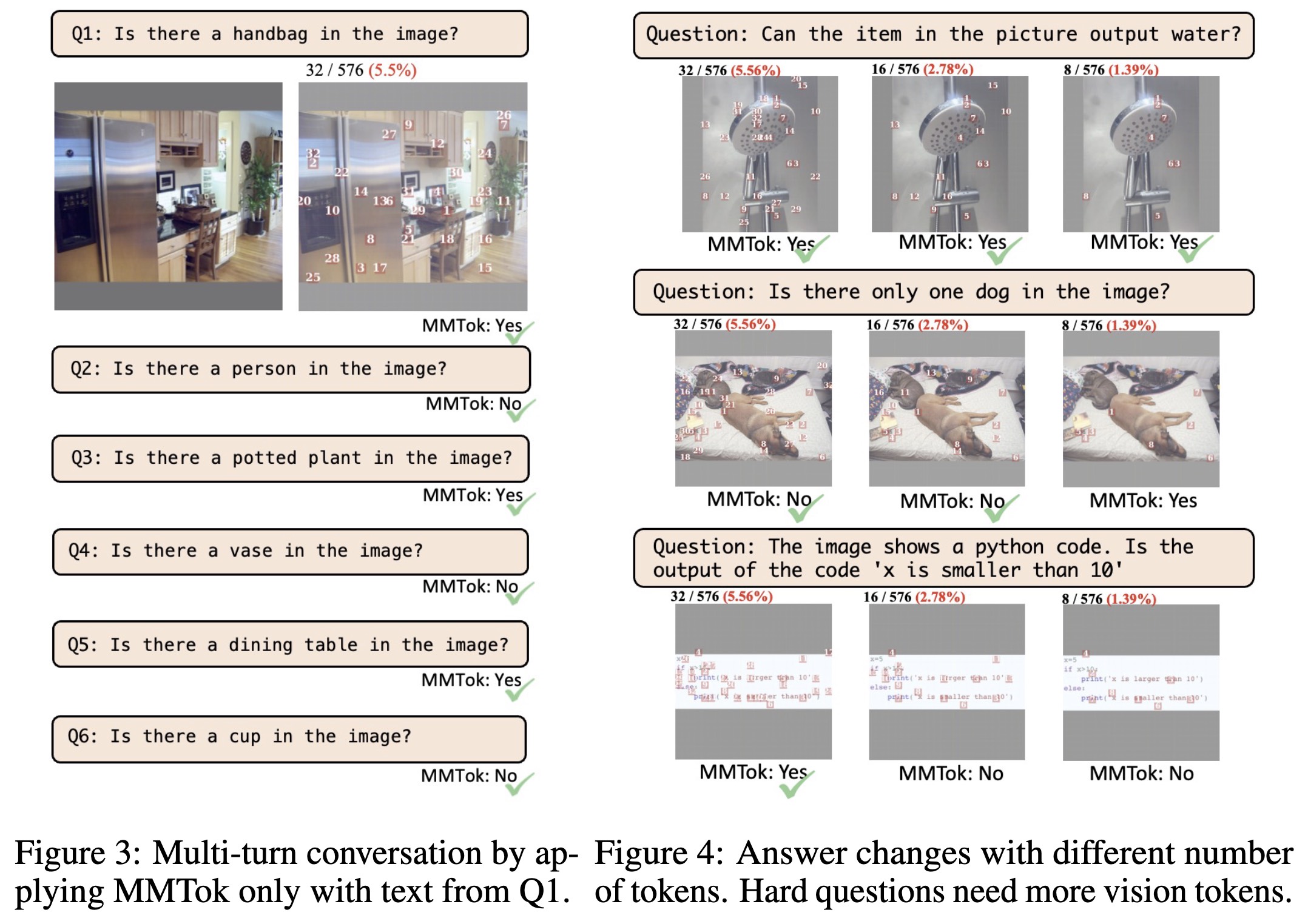 Multi-turn Conversation and Answer Drift with Number of Tokens